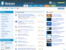 Tablet Screenshot of filecluster.com