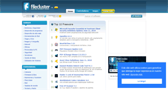 Desktop Screenshot of filecluster.es